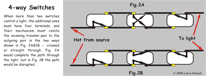 Schematic 4 way switch diagram