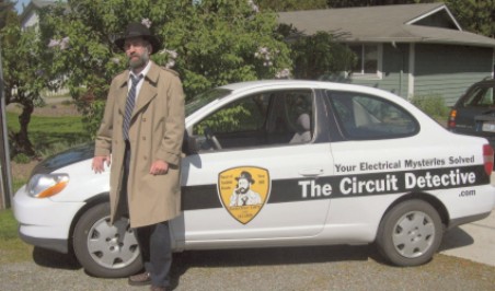 Circuit Detective's work car